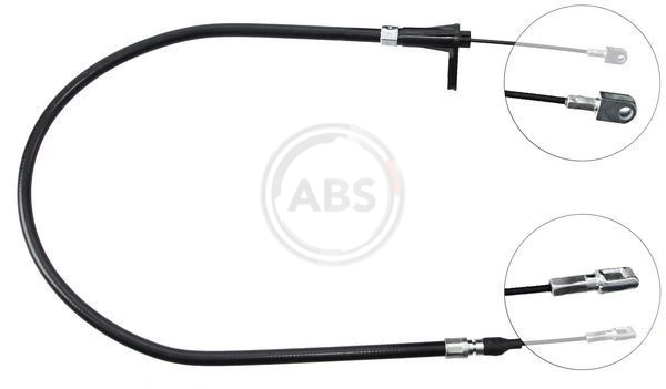 Cable Pull, parking brake K10596