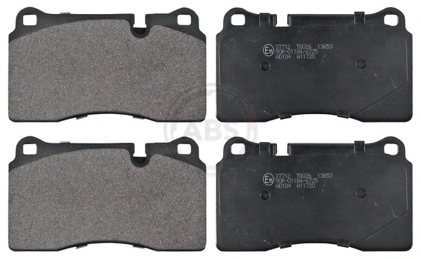 Brake Pad Set, disc brake 37712