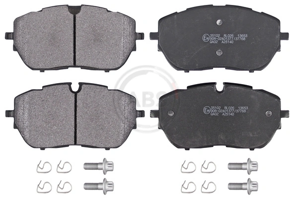 Brake Pad Set, disc brake 35102