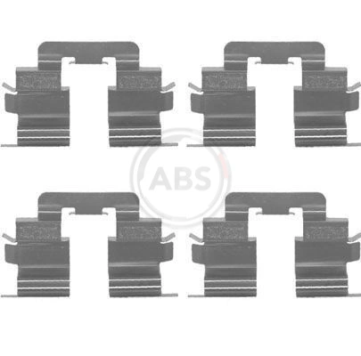 Accessory Kit, disc brake pad 1215Q