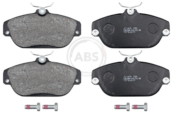 Brake Pad Set, disc brake 36710