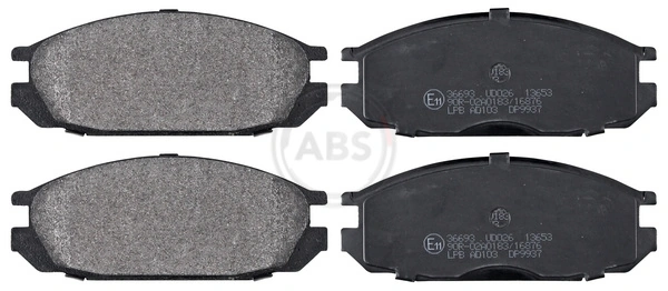 Brake Pad Set, disc brake 36693