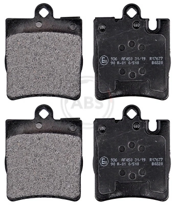 Brake Pad Set, disc brake 37022