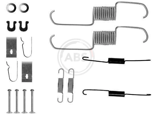 Accessory Kit, brake shoes 0743Q