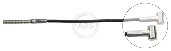 Cable Pull, parking brake K19741