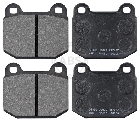 Brake Pad Set, disc brake 36090
