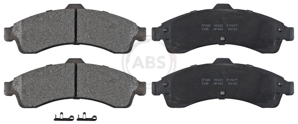 Brake Pad Set, disc brake 37626