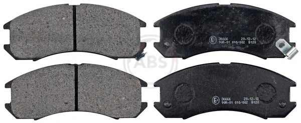 Brake Pad Set, disc brake 36666