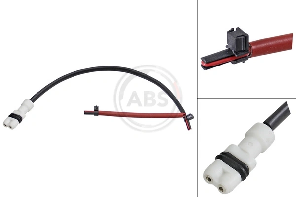 Warning Contact, brake pad wear 39658