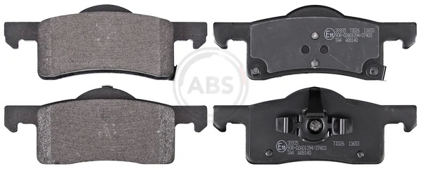 Brake Pad Set, disc brake 38935
