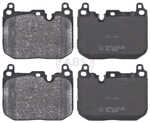 Brake Pad Set, disc brake 35292