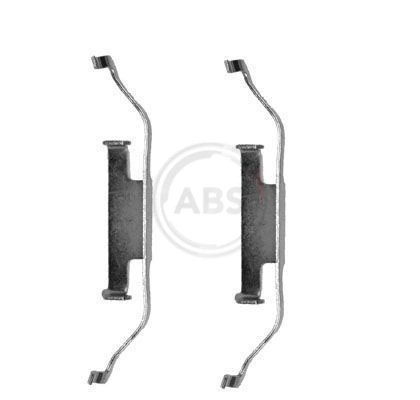 Accessory Kit, disc brake pad 1097Q