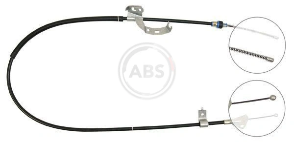 Cable Pull, parking brake K19908