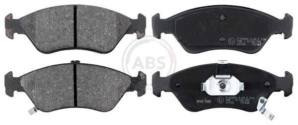 Brake Pad Set, disc brake 37018