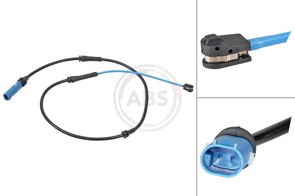 Warning Contact, brake pad wear 39924