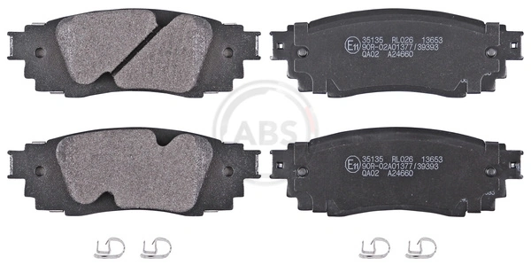 Brake Pad Set, disc brake 35135