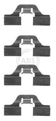 Accessory Kit, disc brake pad 1211Q