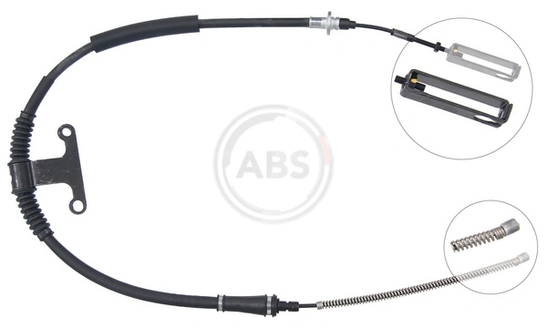 Cable Pull, parking brake K17445