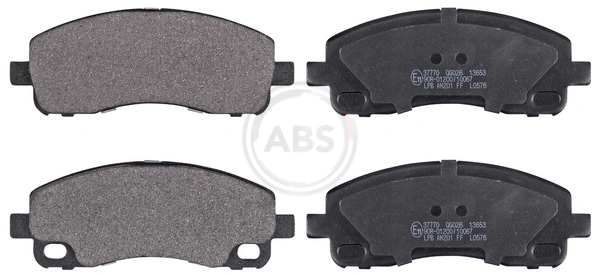 Brake Pad Set, disc brake 37770