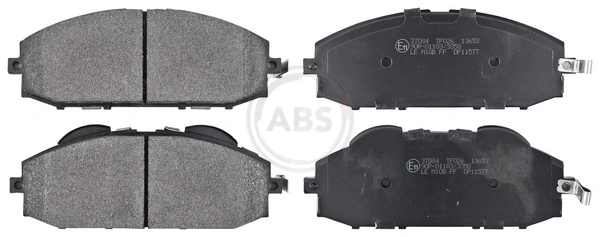 Brake Pad Set, disc brake 37084