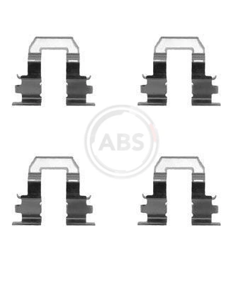 Accessory Kit, disc brake pad 1255Q