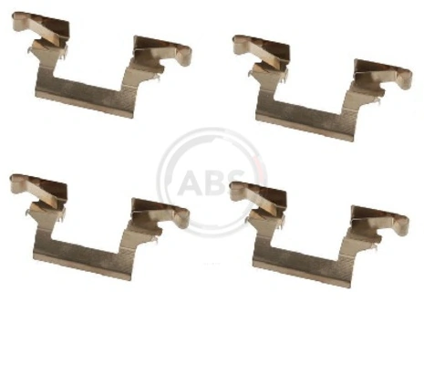 Accessory Kit, disc brake pad 1614Q