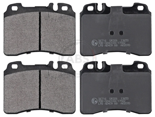 Brake Pad Set, disc brake 36716