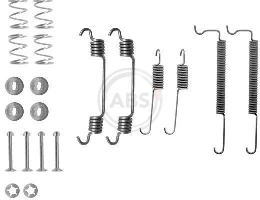 Accessory Kit, brake shoes 0709Q