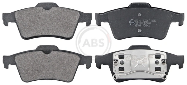 Brake Pad Set, disc brake 37216