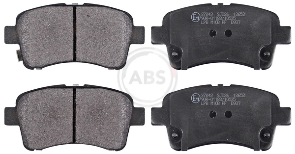 Brake Pad Set, disc brake 37843