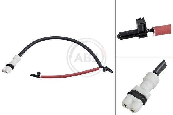 Warning Contact, brake pad wear 39657