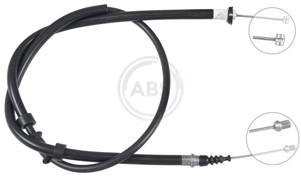 Cable Pull, parking brake K19804