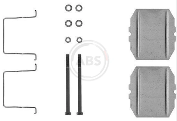 Accessory Kit, disc brake pad 1053Q