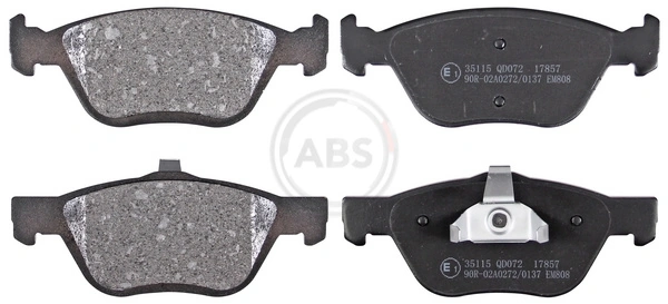 Brake Pad Set, disc brake 35115