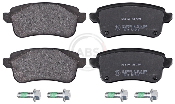 Brake Pad Set, disc brake 35118