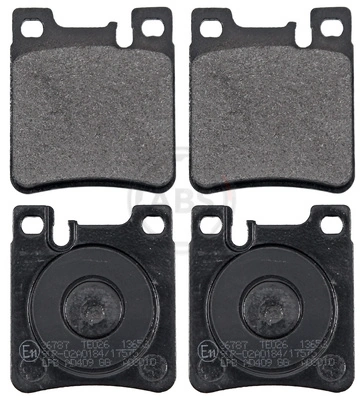 Brake Pad Set, disc brake 36787