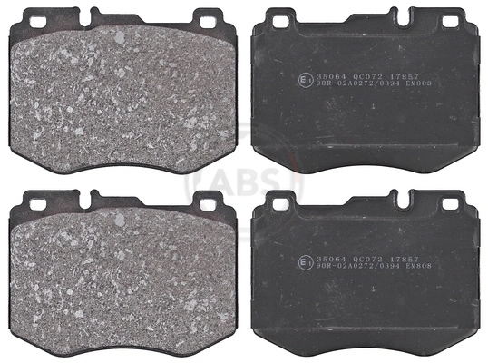 Brake Pad Set, disc brake 35064