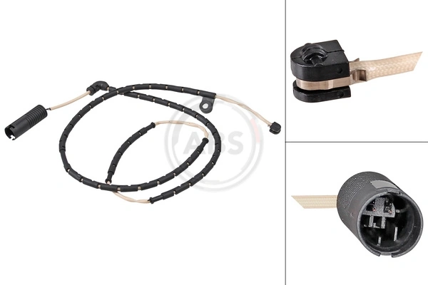 Warning Contact, brake pad wear 39621