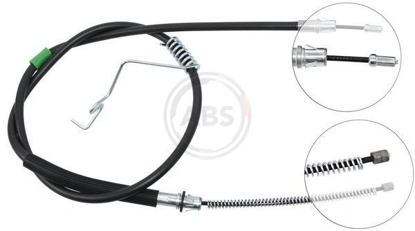 Cable Pull, parking brake K17017