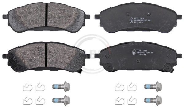 Brake Pad Set, disc brake 35333