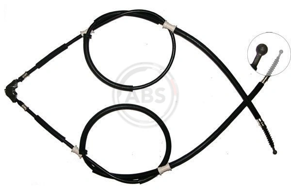 Cable Pull, parking brake K17795