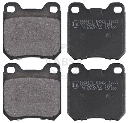 Brake Pad Set, disc brake 36624/1