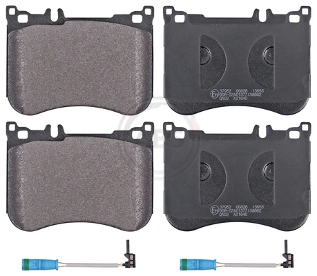 Brake Pad Set, disc brake 37952