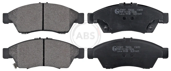 Brake Pad Set, disc brake 37407