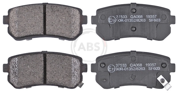Brake Pad Set, disc brake 37533