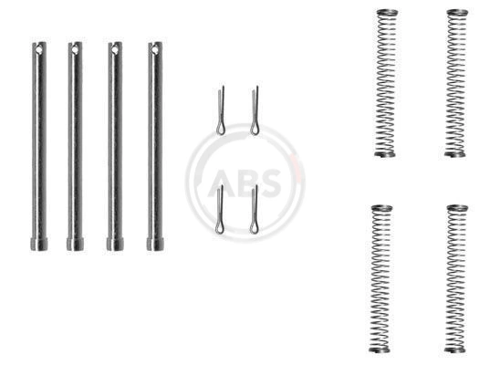 Accessory Kit, disc brake pad 1128Q