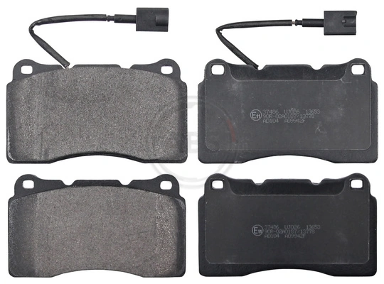 Brake Pad Set, disc brake 37486