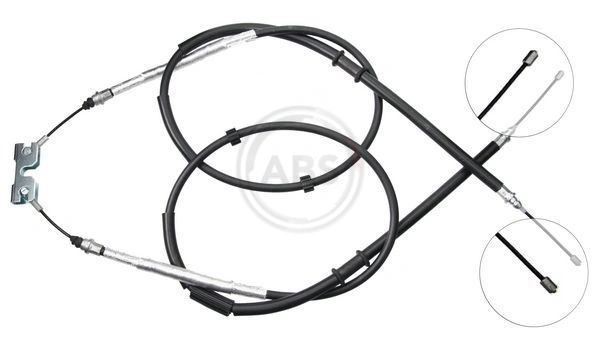 Cable Pull, parking brake K10015