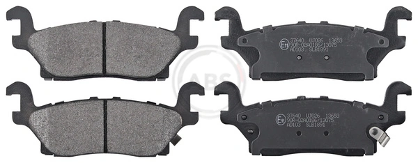 Brake Pad Set, disc brake 37640