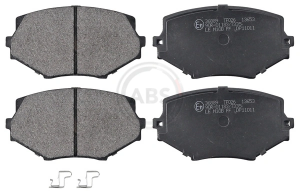 Brake Pad Set, disc brake 36889